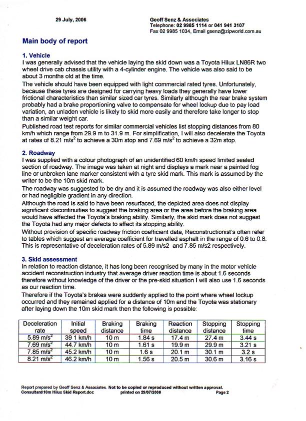 page 2 independent report